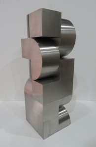 Arturo Luz, Modula, Stainless steel, 2015, 61x20.5x20.5cm